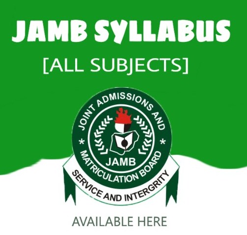 Download JAMB Syllabus For All Subjects